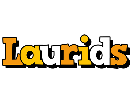 Laurids cartoon logo