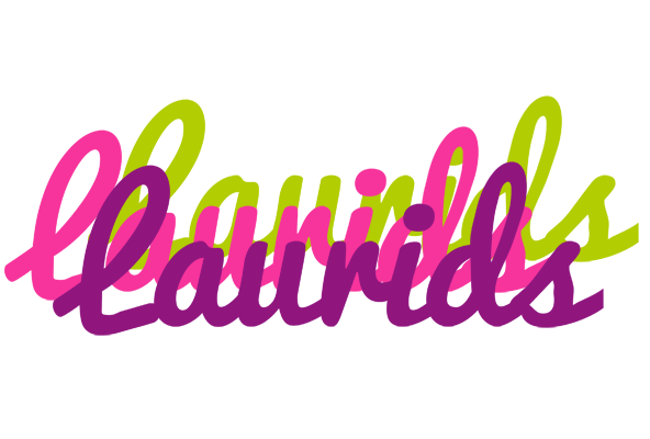 Laurids flowers logo