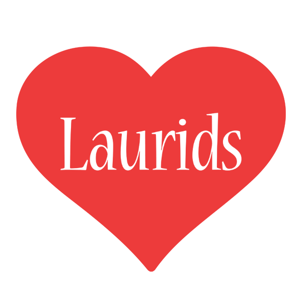 Laurids love logo