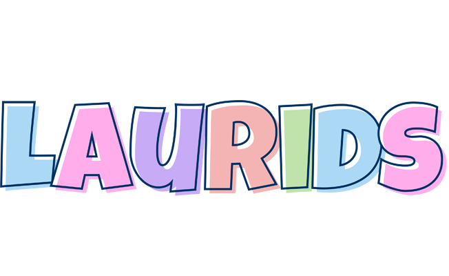 Laurids pastel logo