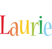 Laurie birthday logo