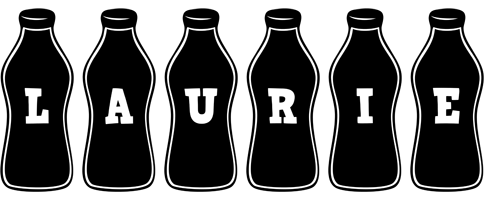 Laurie bottle logo