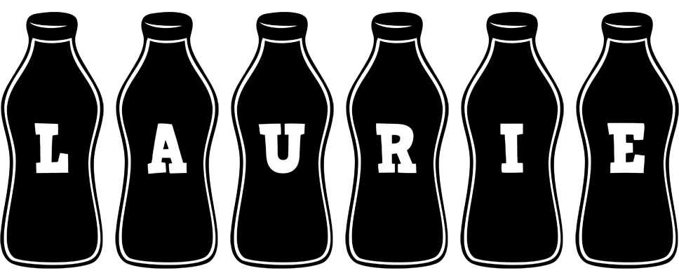Laurie bottle logo