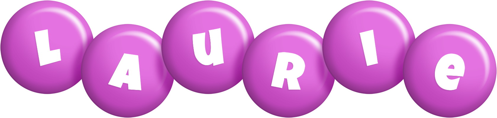 Laurie candy-purple logo
