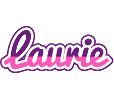 Laurie cheerful logo