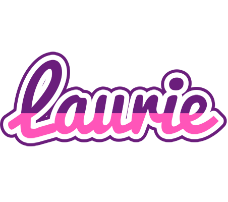 Laurie cheerful logo