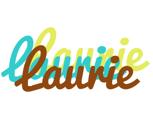 Laurie cupcake logo