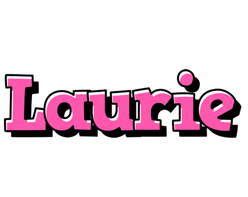 Laurie girlish logo