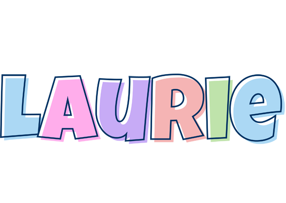 Laurie pastel logo