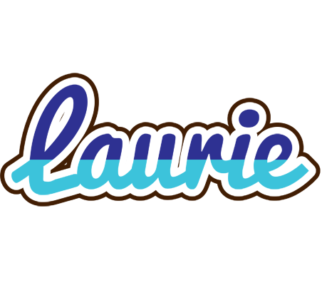 Laurie raining logo