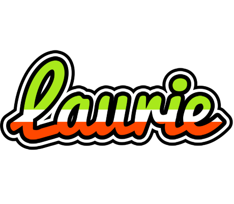 Laurie superfun logo
