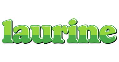 Laurine apple logo