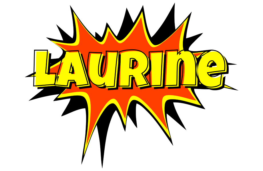 Laurine bazinga logo