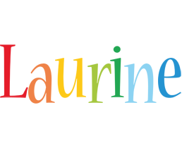 Laurine birthday logo
