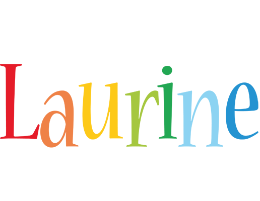 Laurine birthday logo