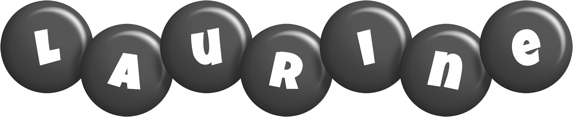 Laurine candy-black logo