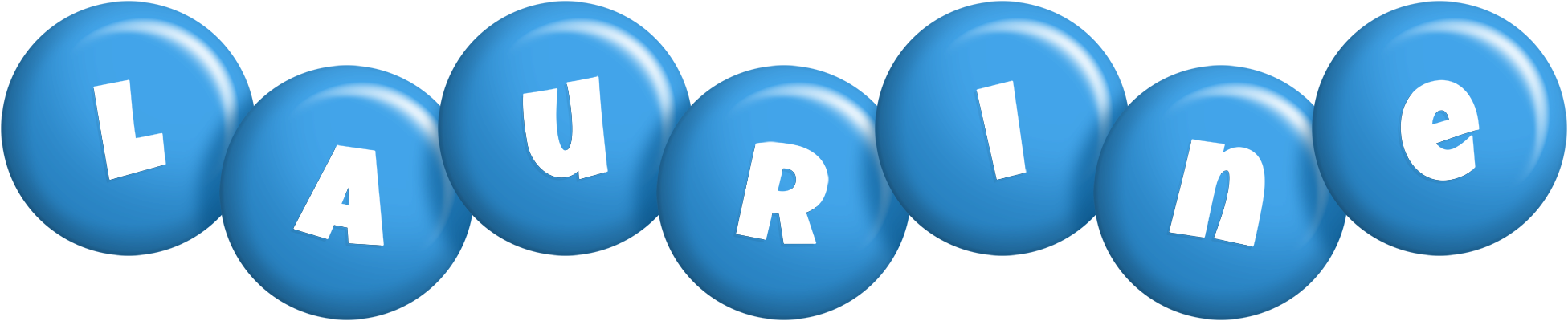 Laurine candy-blue logo