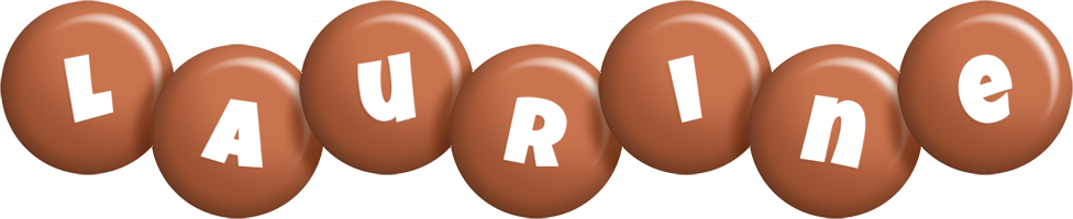 Laurine candy-brown logo