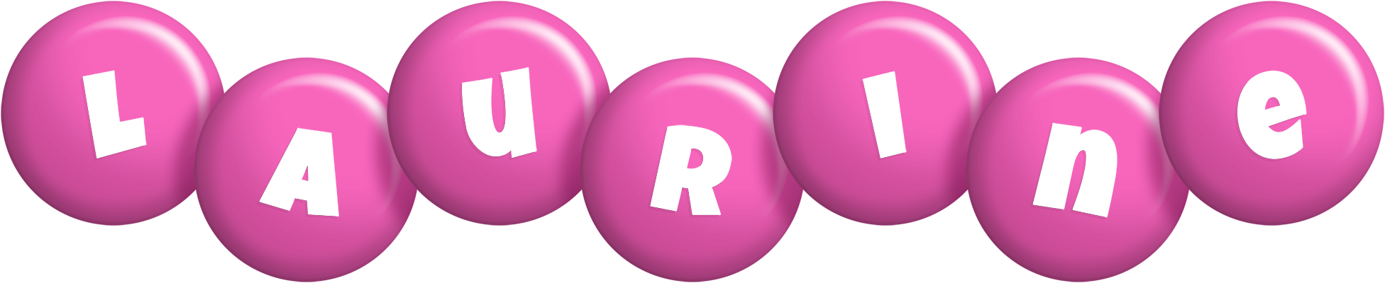 Laurine candy-pink logo