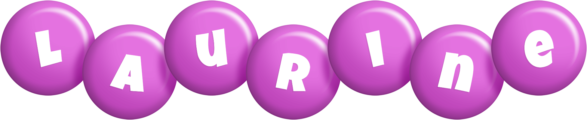 Laurine candy-purple logo