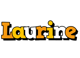 Laurine cartoon logo
