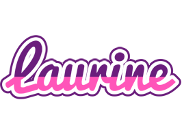 Laurine cheerful logo
