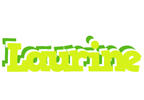 Laurine citrus logo