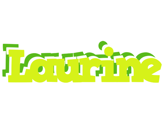 Laurine citrus logo