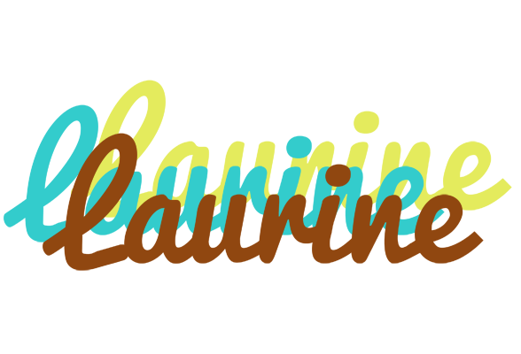 Laurine cupcake logo