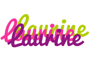 Laurine flowers logo