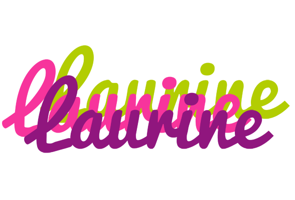 Laurine flowers logo
