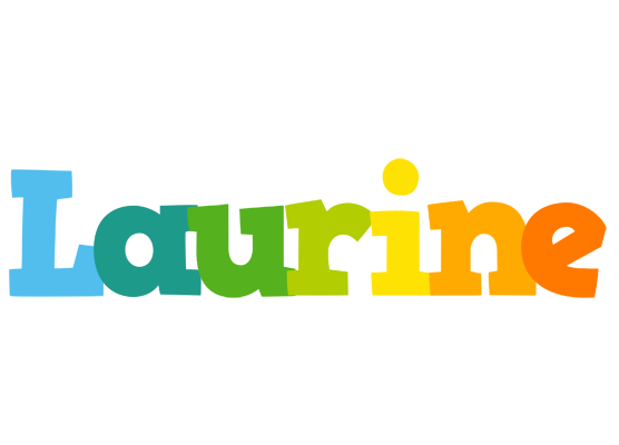 Laurine rainbows logo