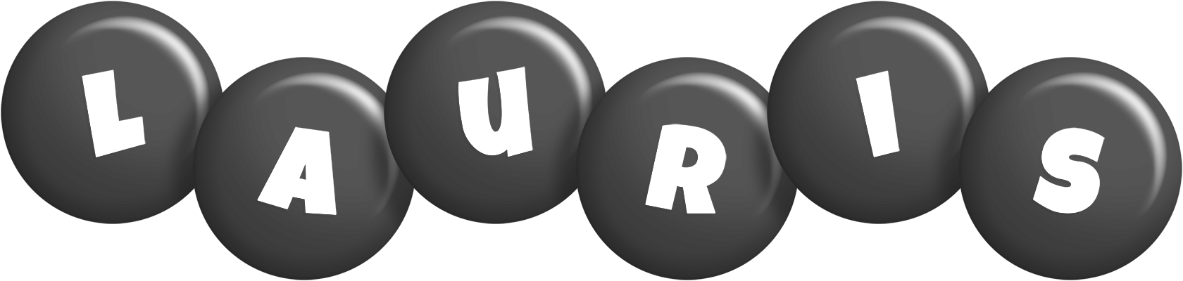 Lauris candy-black logo