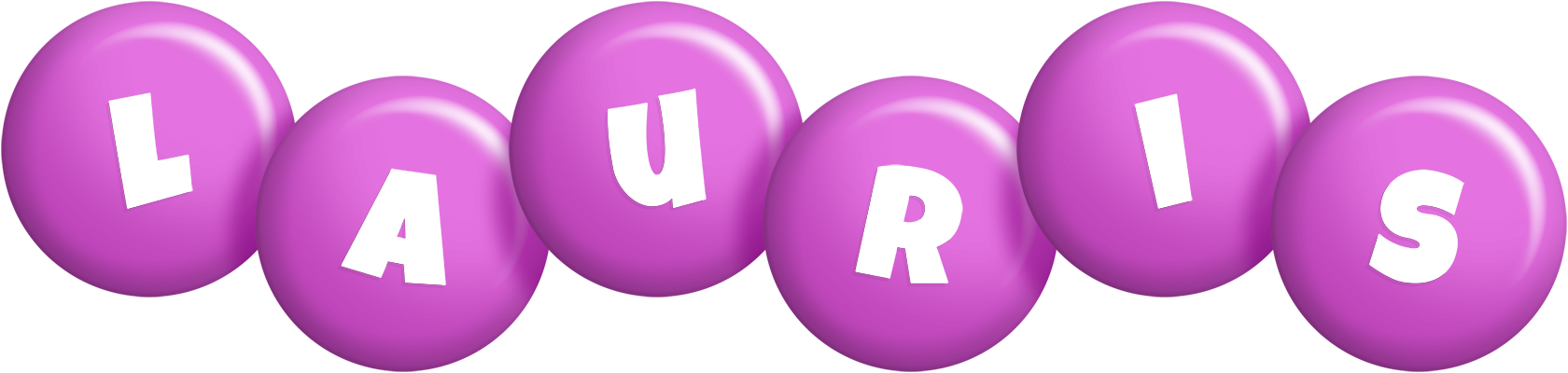 Lauris candy-purple logo