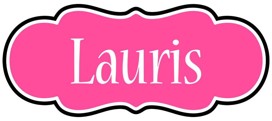 Lauris invitation logo