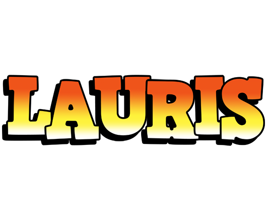 Lauris sunset logo