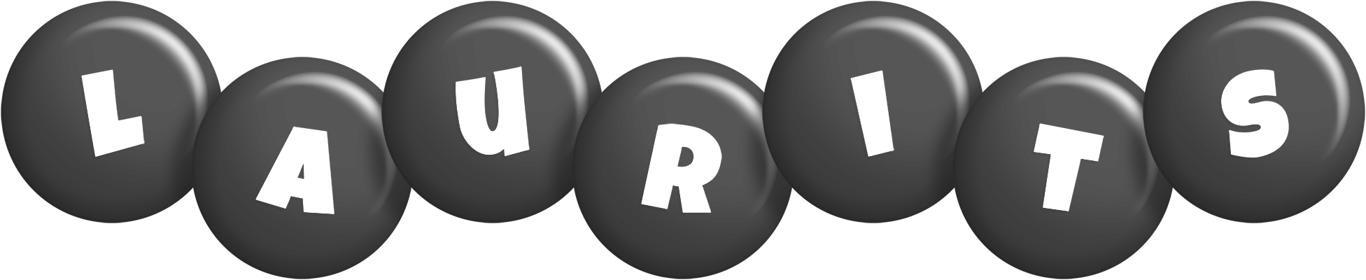 Laurits candy-black logo