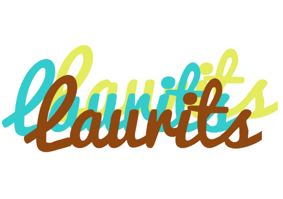 Laurits cupcake logo