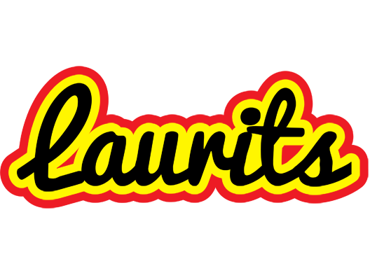 Laurits flaming logo