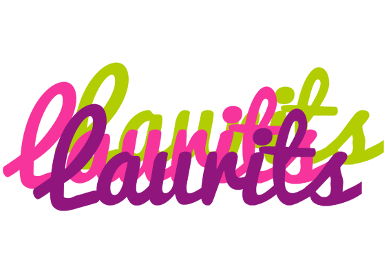 Laurits flowers logo