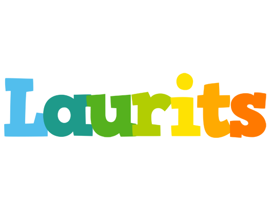 Laurits rainbows logo