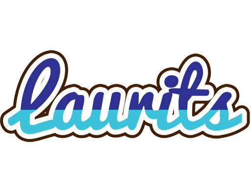 Laurits raining logo