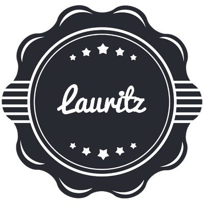 Lauritz badge logo