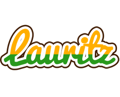 Lauritz banana logo