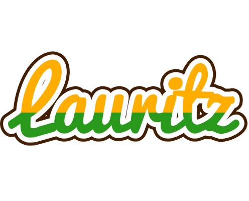 Lauritz banana logo