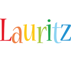 Lauritz birthday logo