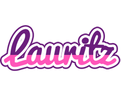 Lauritz cheerful logo