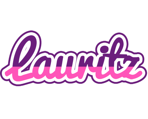 Lauritz cheerful logo