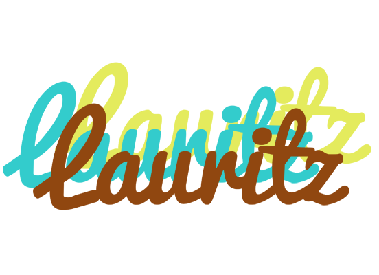 Lauritz cupcake logo