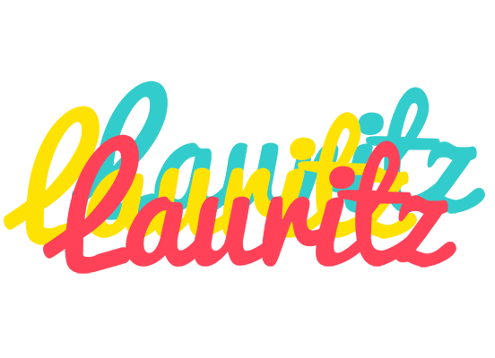 Lauritz disco logo
